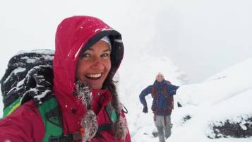 Katja's expedition through the frozen Norwegian tundra hahah